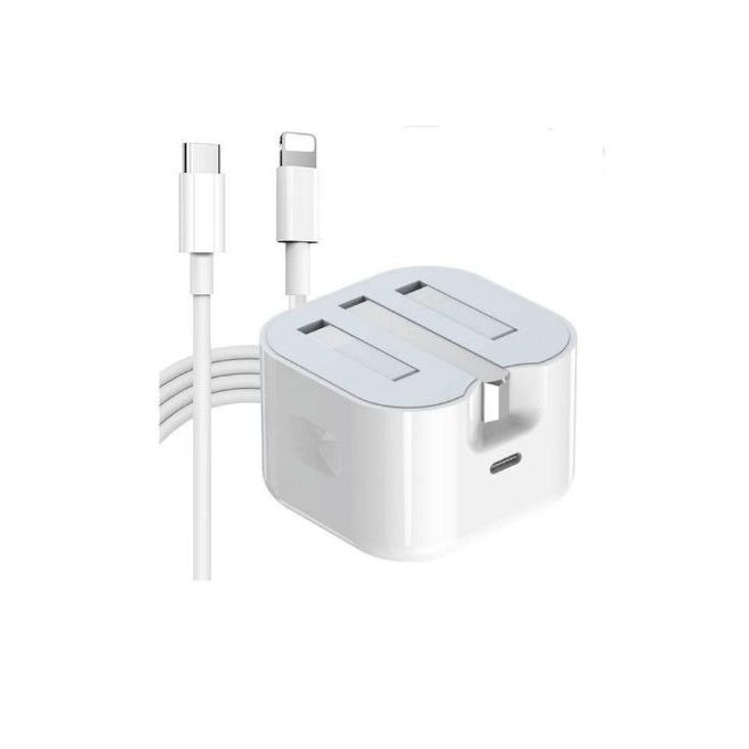 Iphone 50w Fast Charger For IPhone 11 11pro 11pro Max 12 12pro 12pro Max 13 13mini 13pro 13pro Max 14 14pro 14pro Max and 14plus white.